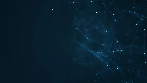 Technology Network Background. Illustrazione stock