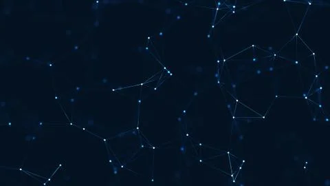 Technology Network Background. Illustrazione stock