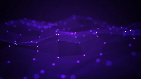 Technology Network Background. Stock Illustration