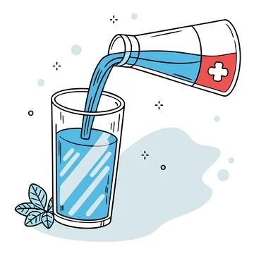 Technology network connection with nodes and dots Illustrazione stock