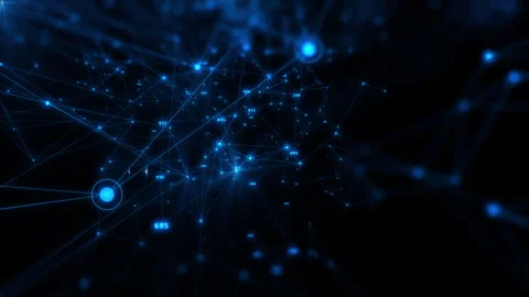 Technology network cyber security connection structure data center information Vídeos de archivo 330712840