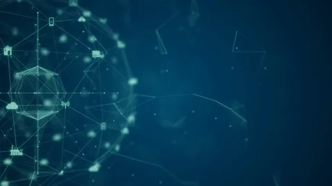 Technology network  of Global network connection and data connections concept Stock Footage 115151906