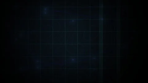 Technology Network Grid Background with Glowing Blue Data Connection Lines Stock Footage 343770409