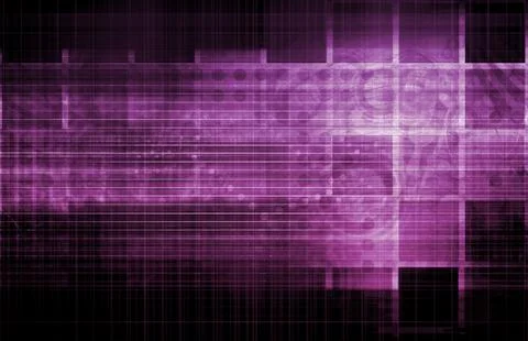 Technology network Stock Illustration