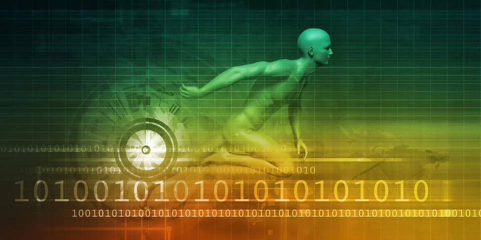 Technology Network Stockillustratie