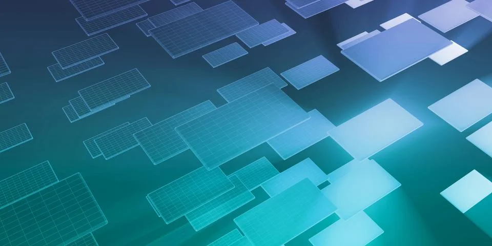 Technology Network 库存插图