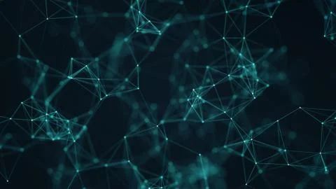 Technology network. Stock Illustration