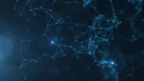 Technology network. Stock Illustration