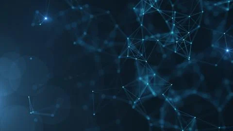 Technology network. Illustrazione stock