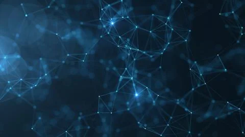 Technology network. Illustrazione stock