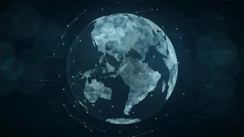 Technology network Stock Illustration