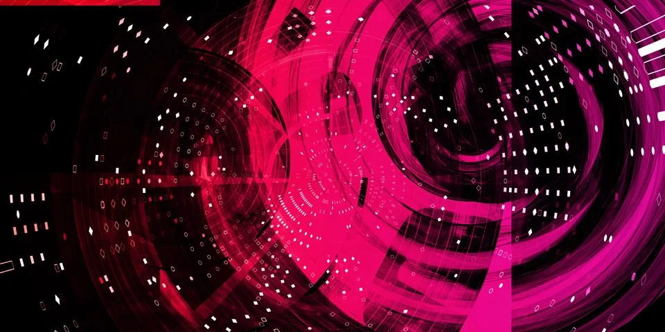 Technology Network 库存插图