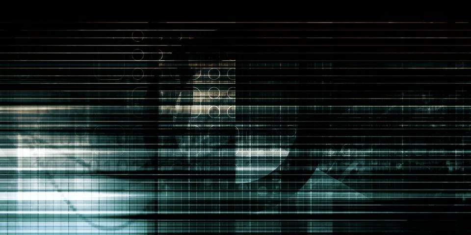 Technology Network 库存插图