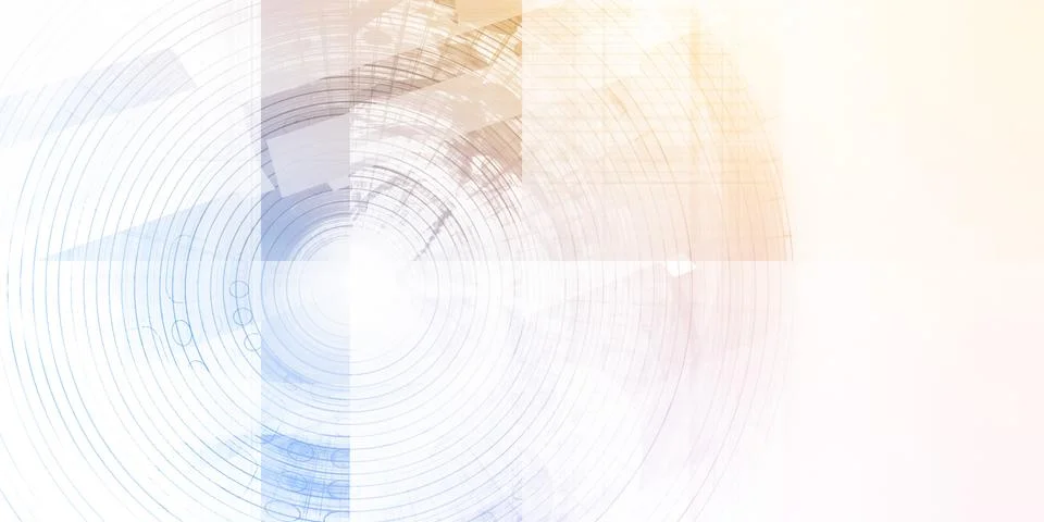 Technology Network 库存插图