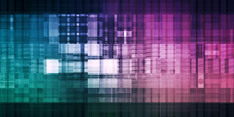 Technology Network 库存插图