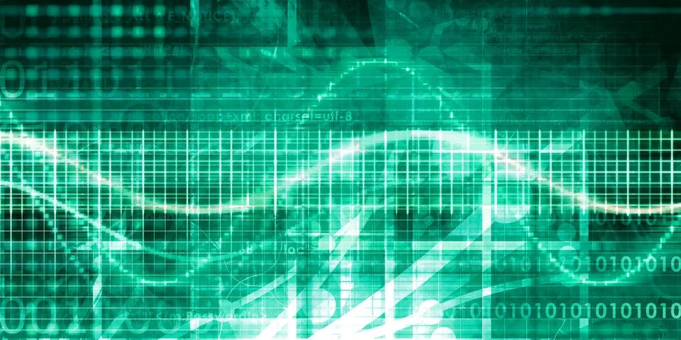 Technology Network System Stock Illustration