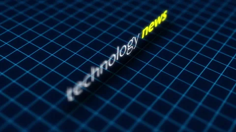 Technology News 2D Animation Stock Footage 281294881