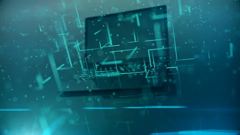 Technology Notebook Stock Footage 105107369