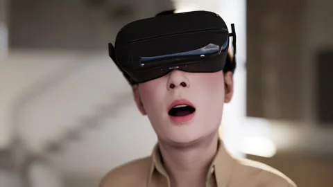 Technology, online game, entertainment, virtual world in 3D simulation Stock Footage 244461146
