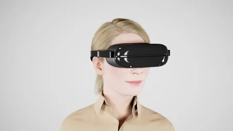 Technology, online game, entertainment, virtual world in 3D simulation Stock Footage 244465587