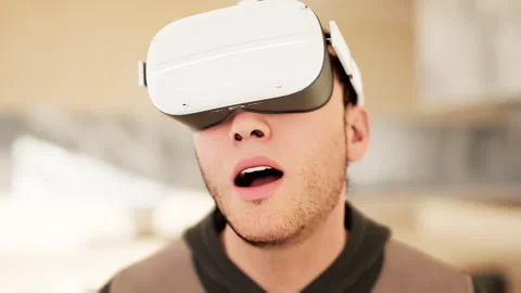 Technology, online game, entertainment, virtual world in 3D simulation Stock Footage 244677343