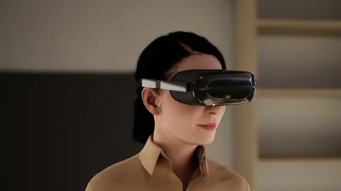 Technology, online game, entertainment, virtual world in 3D simulation Stock Footage 245222854