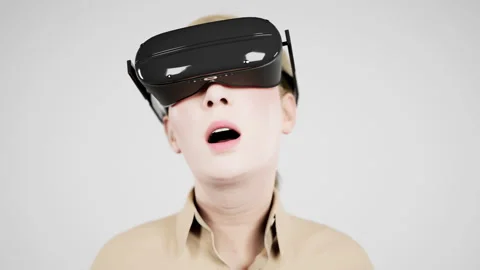 Technology, online game, entertainment, virtual world in 3D simulation Stock Footage 245562883