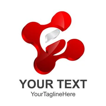 Technology orbit web rings logo design. Vector circle ring logo design. Abstr Stock Illustration