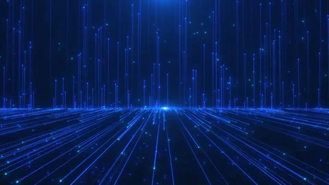 Technology particle light shuttle background 库存影片 313779207