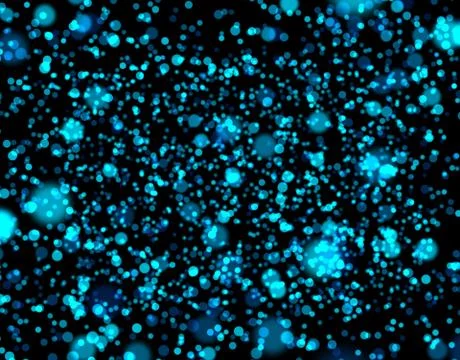 Technology particle network data transmission Illustrazione stock