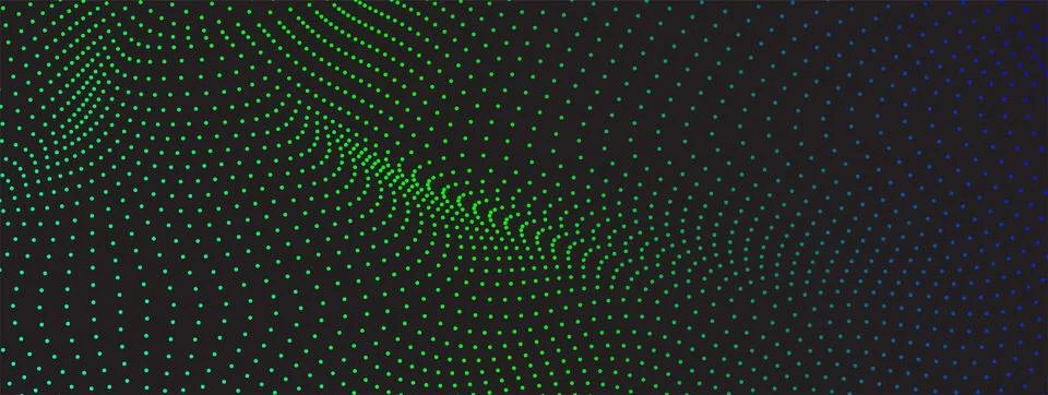 Technology particles background. abstract vector wallpaper Illustrazione stock