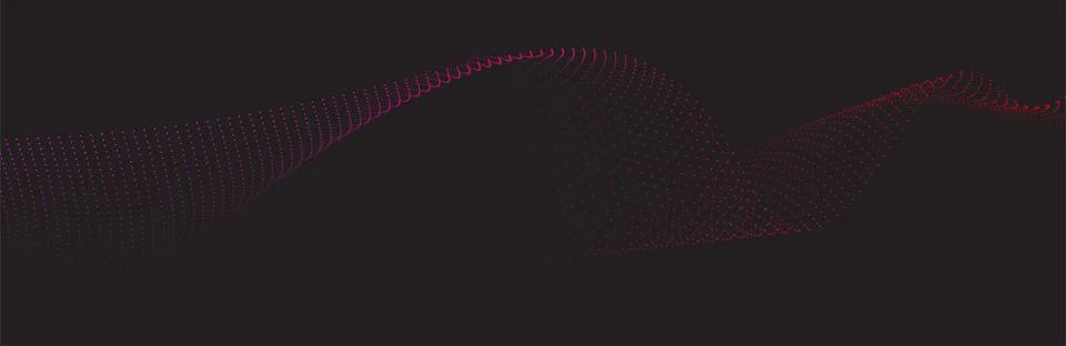 Technology particles background. abstract vector wallpaper Stock Illustration