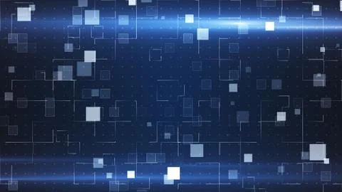 Technology pattern. 3d illustration abstract technology background Stock Photos