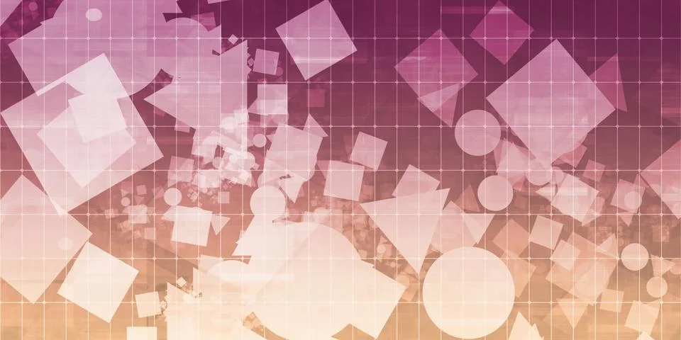 Technology Pattern Background 스톡 일러스트