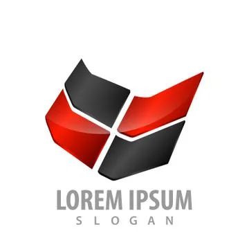 Technology pixel logo concept design. Symbol graphic template element vector Stock Illustration