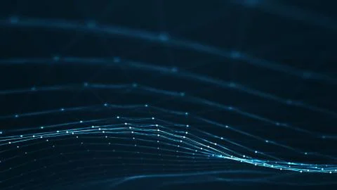 Technology plexus network concept. Illustrazione stock