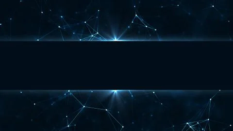 Technology plexus network concept. Illustrazione stock