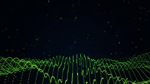 Technology plexus network video animated background Stock Footage 345290417