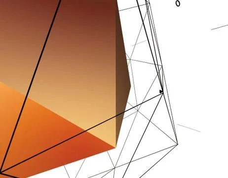 Technology polygon satellite, data transmission and storage Illustrazione stock