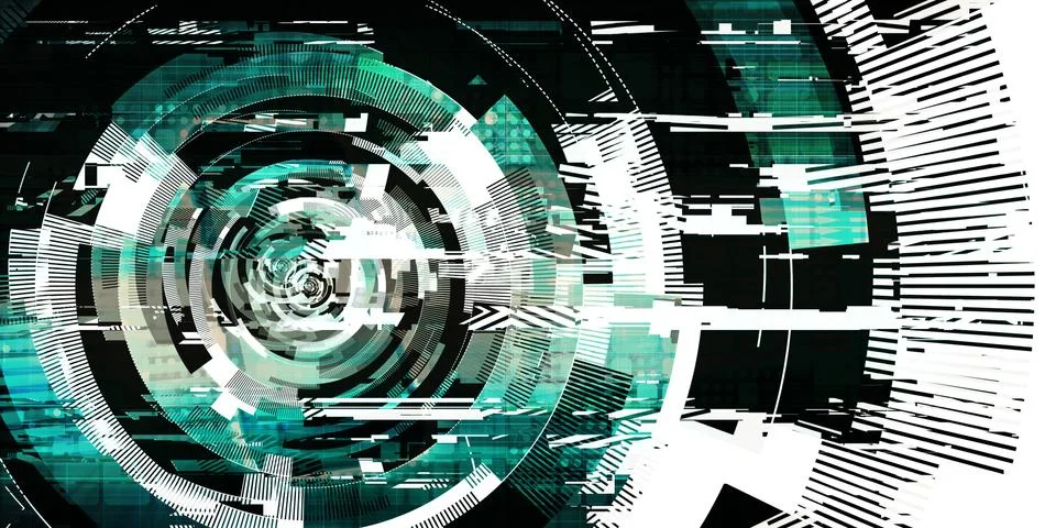 Technology Privacy 스톡 일러스트