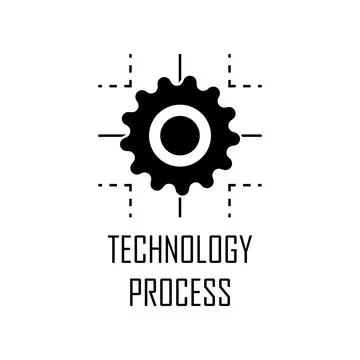 Technology process icon. Element of Web Development for mobile concept and web Stock Illustration