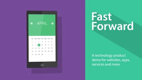 Technology Product Demo (Fast Forward) After Effects素材