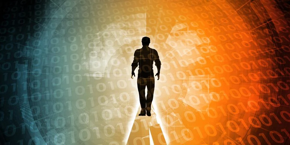 Technology Professional Stock Illustration