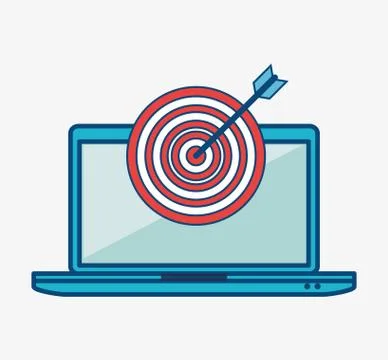 Technology-related objects icon Stock Illustration