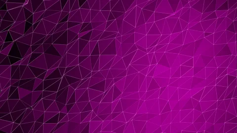 Technology science backdrop abstract lines and triangles in a connected network Video stock 248891685