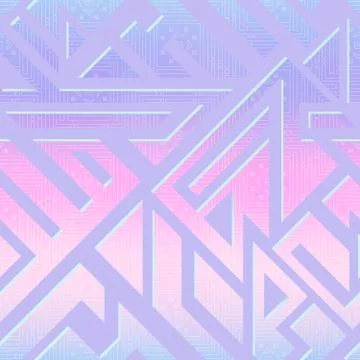 Technology seamless pattern Stock Illustration