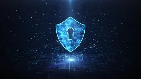 Technology Security Concept. Stock-Illustration