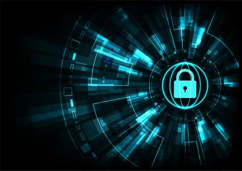 Technology security Stock Illustration