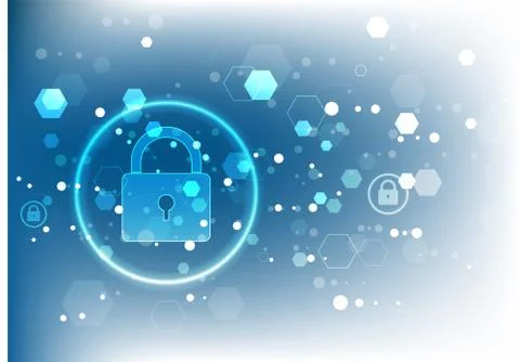 Technology security Stock-Illustration