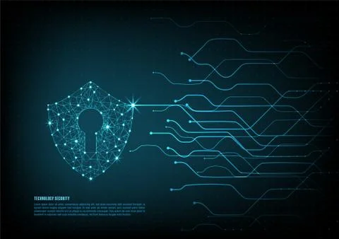 Technology security Stock Illustration